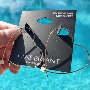Heart Earrings from Lane Bryant